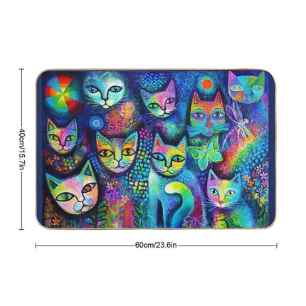 Magicats  Fade-Resistant Bath Mat