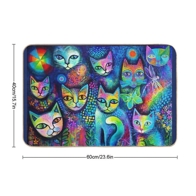 Magicats  Fade-Resistant Bath Mat
