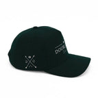 Green Wool with White