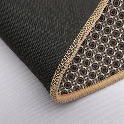 Timeless Royal Medallions  Easy To Clean Bath Mat