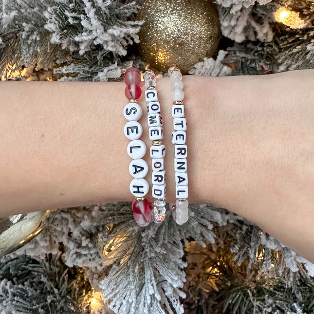 Selah Letter Bracelet