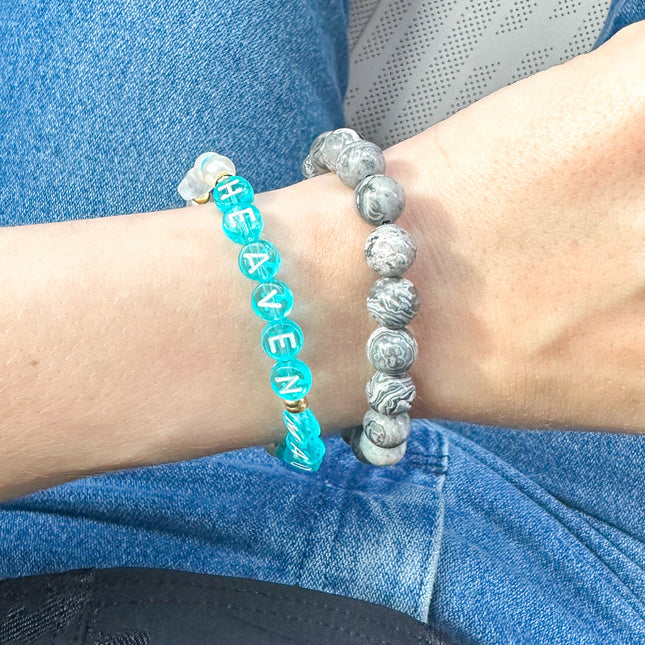 Heaven Made Letter Bracelet