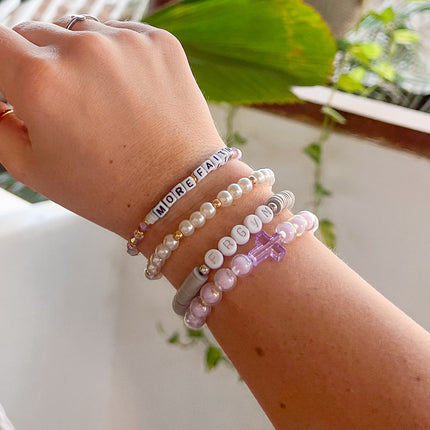 FRGVN Letter Bracelet
