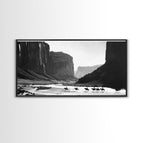 10x20 Inches / Black Frame