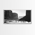 10x20 Inches / White Frame