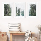 White Frame - w/ mat / 8x10 inches