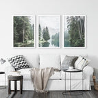 White Frame - no mat / 8x10 inches