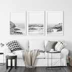 White Frame - no mat / 8x10 inches