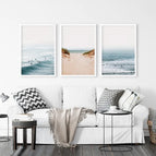 White Frame - no mat / 8x10 inches