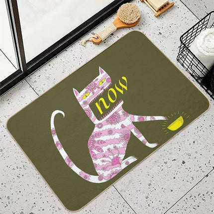 Now Cat  Anti-Trip Bath Mat