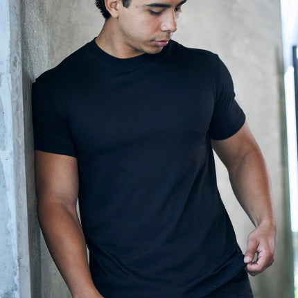 The Original Men's Bamboo Viscose/Organic Cotton Short Sleeve T-Shirt - Classic Cut