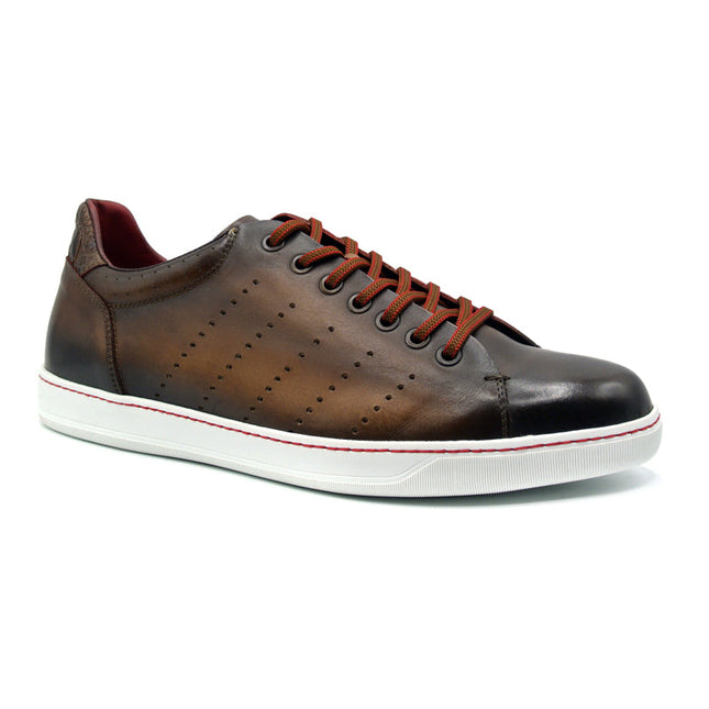 RUSSO Burnished Italian Calfskin - Brown