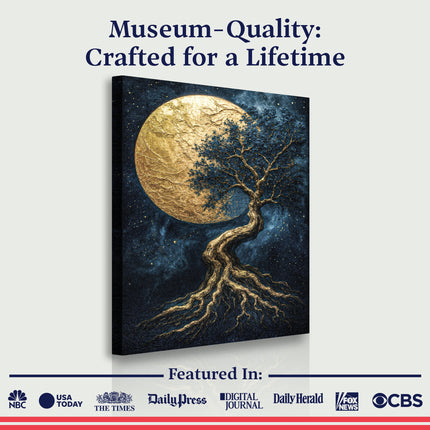 Lunar Tree of Life Wall Art