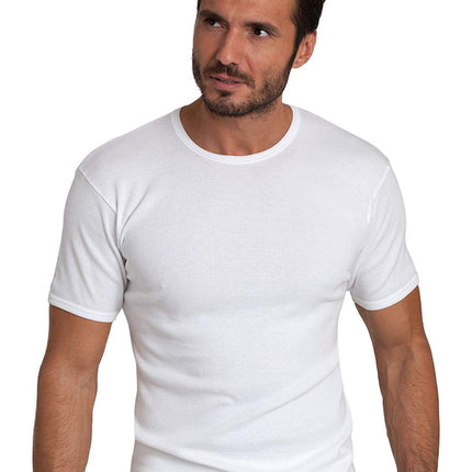 BASIC COTTON Free Spirit Premium Quality 100% Brushed Cotton Men's T-Shirt Made in Italy