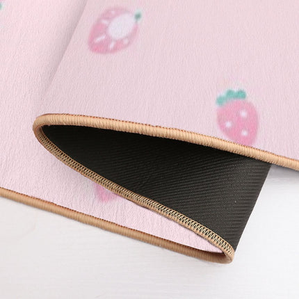 Strawberry Poison Milk 2  Easy Maintenance Bath Mat