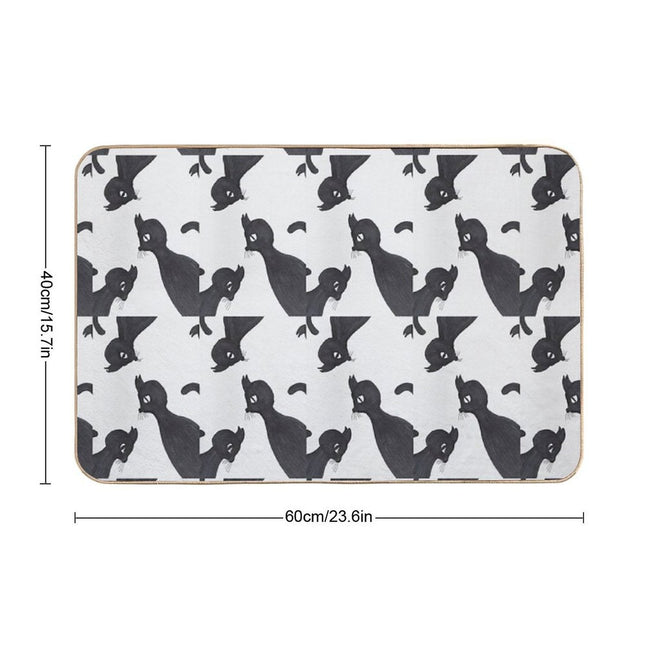 BLACK CAT・5  Slip-Resistant Bath Mat