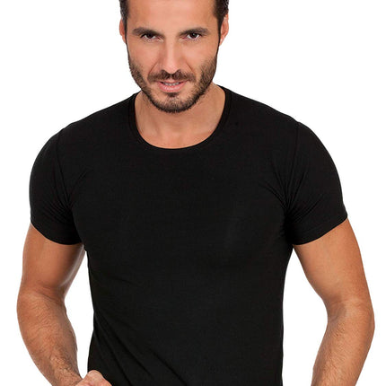 EGI Luxury Modal Men's V-Neck T-Shirt. Proudly Made in Italy (1185)
