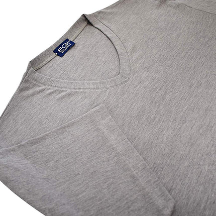 EGI Luxury Modal Men's V-Neck T-Shirt. Proudly Made in Italy (1185)