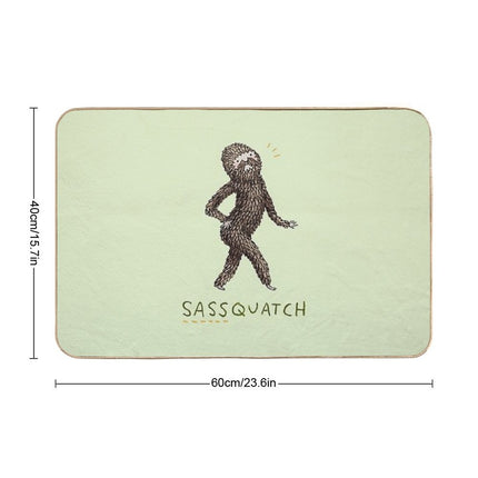 Sassquatch  Anti-Trip Bath Mat