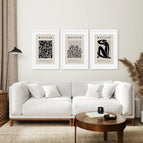 White Frame - w/ mat / 8x10 inches
