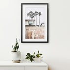 Black Frame w/ Mat / 8x10 inches