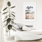White Frame w/ Mat / 8x10 inches