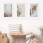 White Frame - w/ mat / 8x10 inches