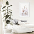 White Frame w/ Mat / 8x10 inches