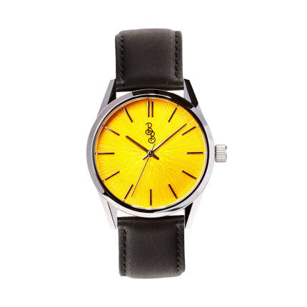 Yellow Sunburst Watch