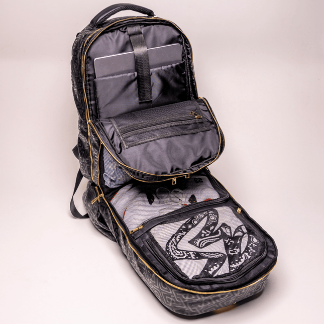 Black Monogram Leather Patented Carry-On Backpack (Only 150 Made)