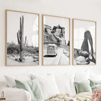 Wood Frame - no mat / 8x10 inches