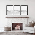 Black Frame - no mat / 8x10 inches