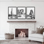 Black Frame - no mat / 8x10 inches
