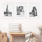 White Frame - w/ mat / 8x10 inches