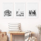 White Frame - w/ mat / 8x10 inches
