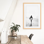 Wood Frame w/ Mat / 8x10 inches