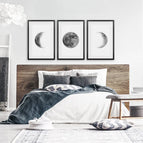 Black Frame - w/ mat / 8x10 inches