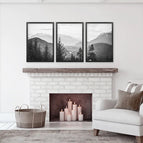 Black Frame - no mat / 8x10 inches