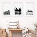 White Frame - w/ mat / 8x10 inches