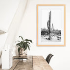 Wood Frame w/ Mat / 8x10 inches