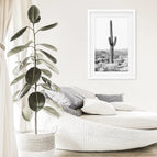 White Frame w/ Mat / 8x10 inches
