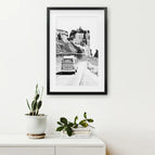 Black Frame w/ Mat / 8x10 inches