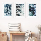 White Frame - w/ mat / 8x10 inches