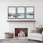 Black Frame - no mat / 8x10 inches