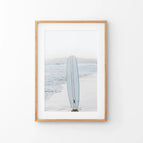 Thin Wood Frame w/ Mat / 8x10 inches