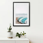Black Frame w/ Mat / 8x10 inches