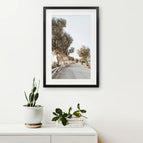 Black Frame w/ Mat / 8x10 inches