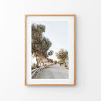 Thin Wood Frame w/ Mat / 8x10 inches