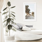 White Frame w/ Mat / 8x10 inches