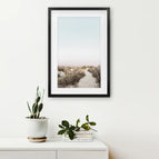 Black Frame w/ Mat / 8x10 inches